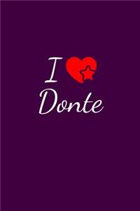 I love Donte