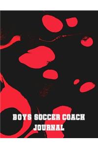 Boys Soccer Coach Journal