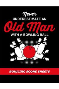 Bowling Score Sheets