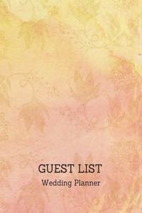 Guest List Wedding Planner