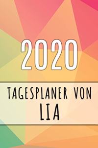 2020 Tagesplaner von Lia