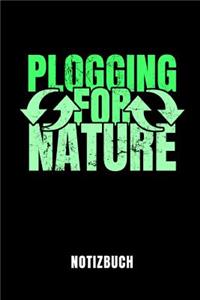 Plogging for Nature Notizbuch
