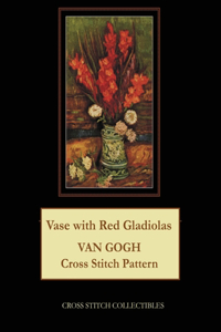 Vase with Red Gladiolas
