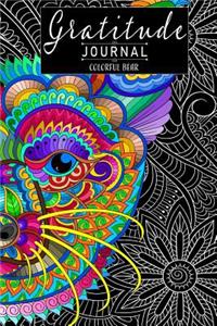Gratitude Journal Colorful Bear