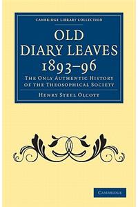 Old Diary Leaves 1893-6