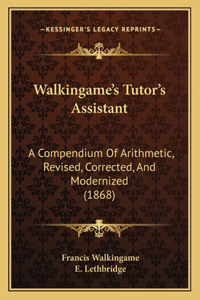 Walkingame's Tutor's Assistant