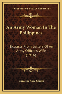 An Army Woman In The Philippines