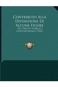 Contributo Alla Definizione Di Alcune Figure