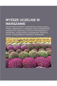 WY Sze Uczelnie W Warszawie