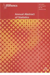 Annual Abstract of Statistics 2007