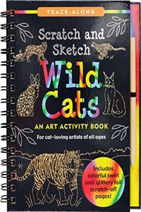 Scratch & Sketch(tm) Wild Cats (Trace Along)