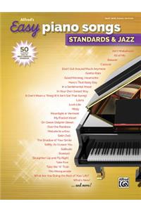 Alfred's Easy Piano Songs -- Standards & Jazz