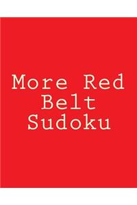 More Red Belt Sudoku