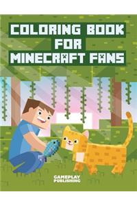 Coloring Book for Minecraft Fans