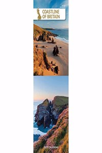 Coastline of Britain Slim Calendar 2023