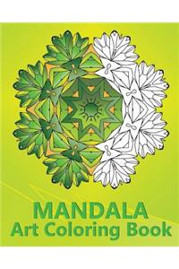 Mandala Art Coloring Book