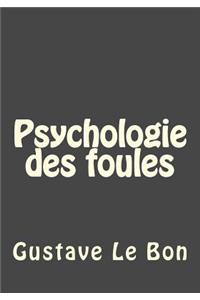 Psychologie des foules