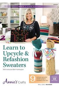 Learn to Upcycle & Refashion Sweaters Class DVD
