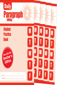 Daily Paragraph Editing, Grade 2 Student Edition Workbook (5-Pack)