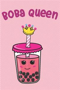 Boba Queen Cute Kawaii Bubble Tea