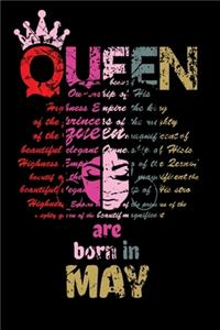 Queens Are Born in May Notebook