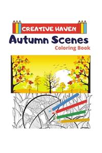 Creative Haven Autumn Scenes Coloring Book