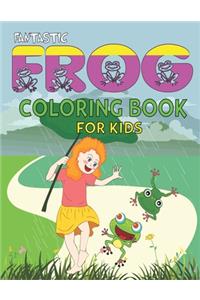 Fantastic Frog Coloring Book for Kids
