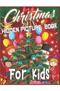 Christmas Hidden Picture Book For Kids