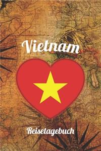 Vietnam Reisetagebuch: A5 Reise Journal I Notizbuch I Urlaubs Planer I Road trip Planer I Travel notebook I 6X9 Pocket journal I Geschenk für Backpacker