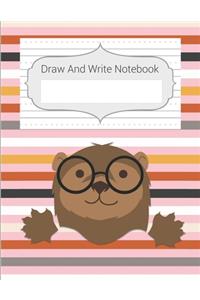 Draw And Write Notebook