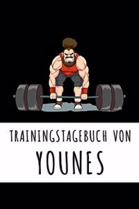 Trainingstagebuch von Younes