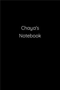 Chaya's Notebook