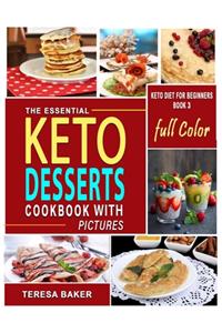Keto Desserts Cookbook with Color Pictures