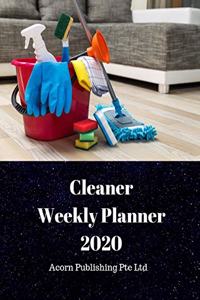 Cleaner Weekly Planner 2020
