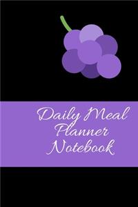 Daily Meal Planner Notebook