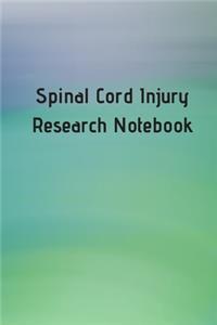 Spinal Cord Injury Research Notebook