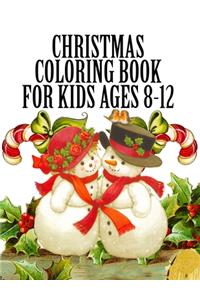 Christmas Coloring Book for Kids Ages 8-12
