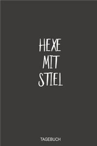 Hexe mit Stiel Tagebuch