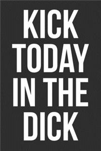 Kick Today In The Dick