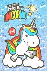 Libro para colorear Unicornio