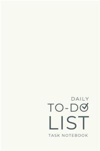 Daily To Do List Task Notebook