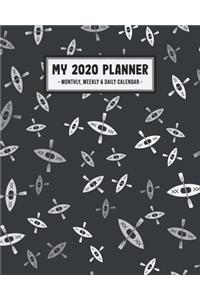 My 2020 Calendar Planner