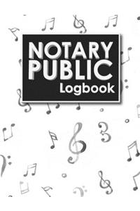 Notary Public Logbook