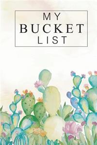 My Bucket List