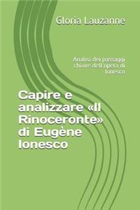 Capire e analizzare Il Rinoceronte di Eugène Ionesco