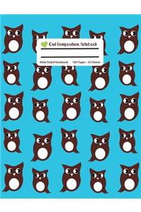 Owl Composition Notebook