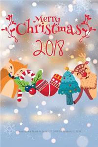 Merry Christmas 2018 Countdown from October 27, 2018 to January 1, 2019