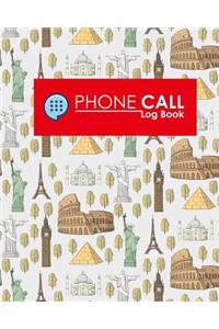 Phone Call Log Book