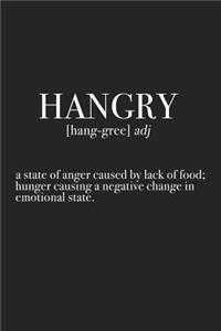 Hangry a State of Anger Caused by Lack of Food