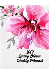 2019 Spring Bloom Weekly Planner